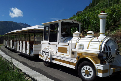 Le Baladeur (petit train touristique) de Martigny