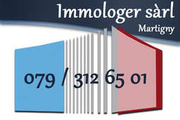 Agence immobilière "Immologer sàrl" à Martigny